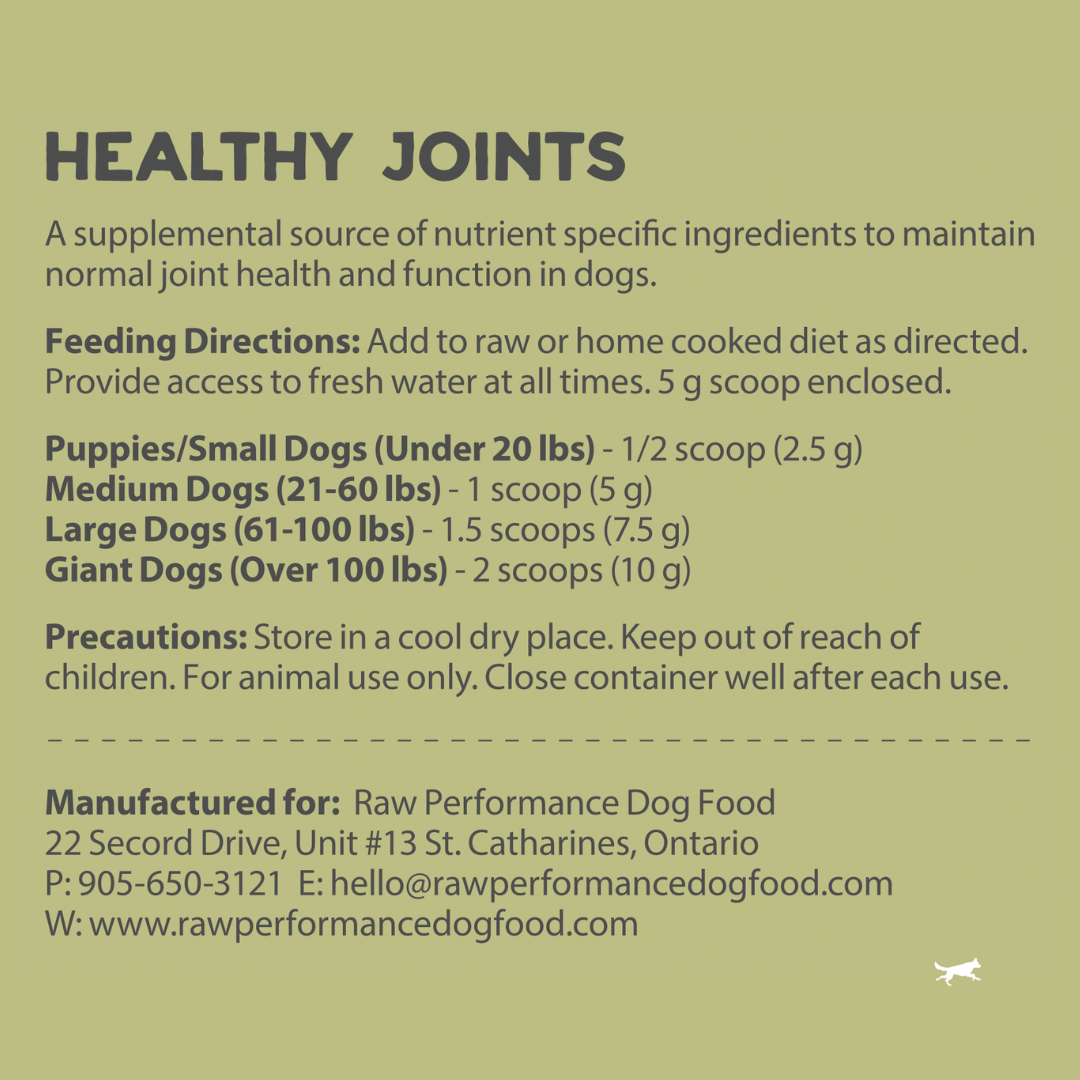 Dog food for joints best sale