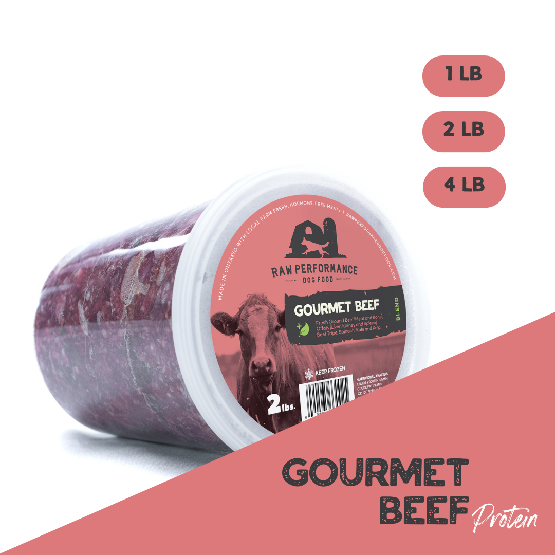 Beef Products | Raw Performance Dog Food | Local Delivery Ontario