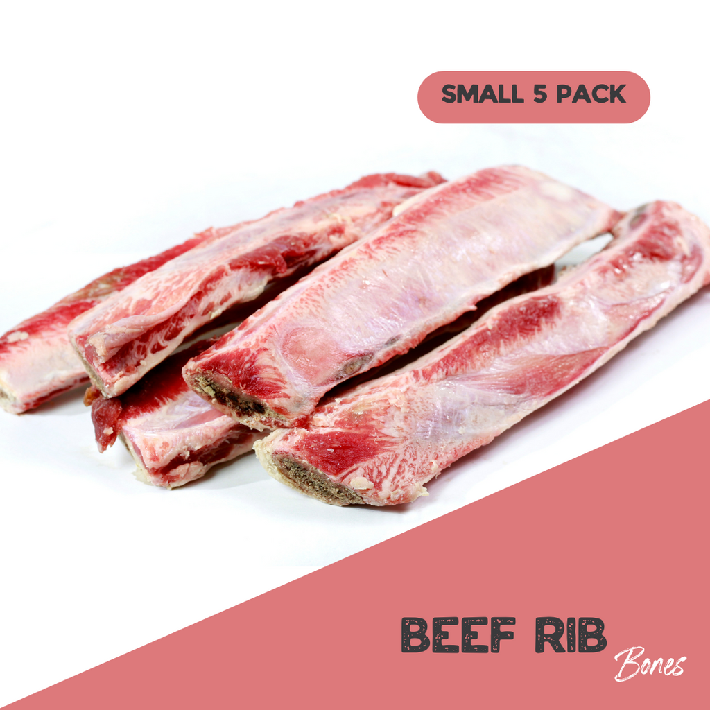 Beef Rib Bones 5 pack Raw Dog Food Delivery Ontario Raw