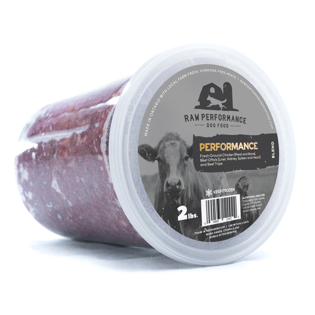 Performance Blend Raw Dog Food Delivery Ontario Raw